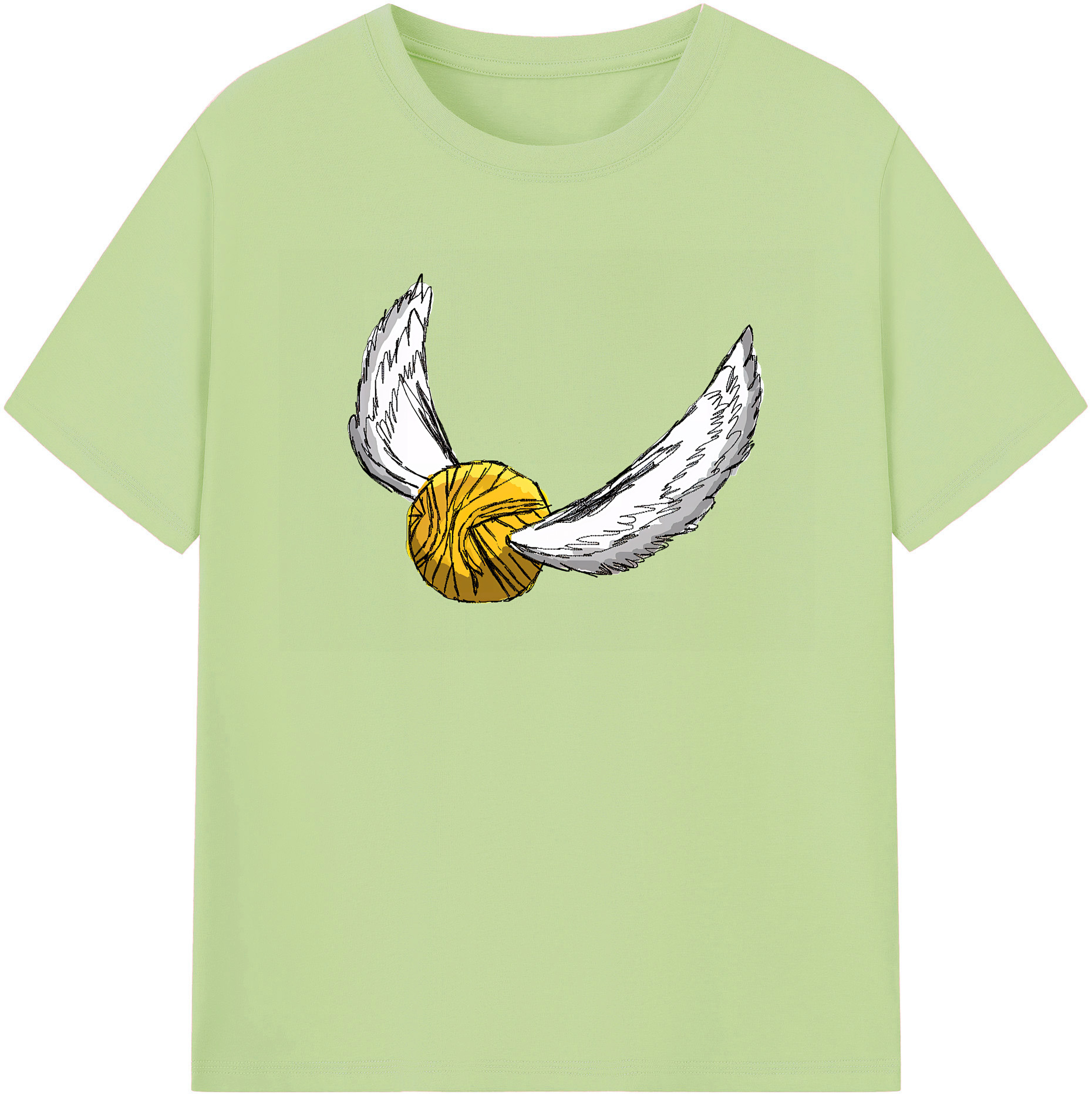 （画像用） Harry Potter ハリー・ポッターシリーズ 綿100％半袖Tシャツ（フロントプリント）